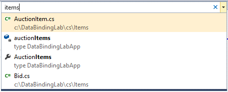 Visual Studio 2013. Showing files in a folder