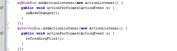 Ordinary anonymous class syntax display