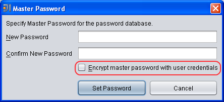 Password Safe Dialog