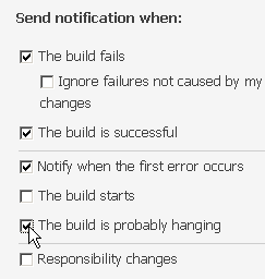 Editing notification rules
